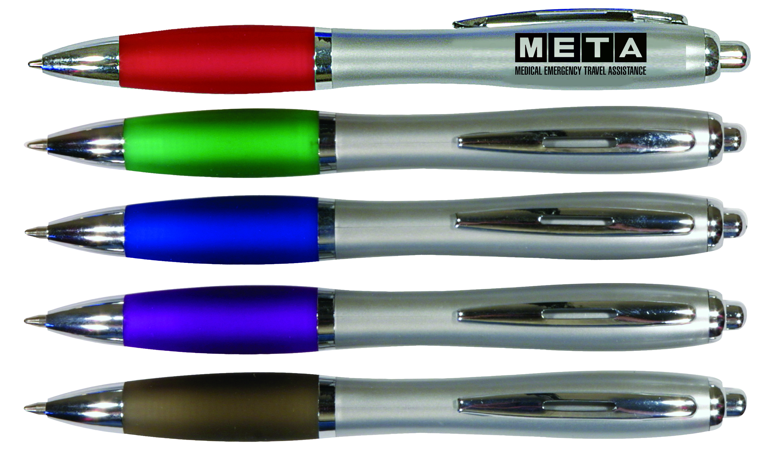 Silhouette Satin Grip Pen