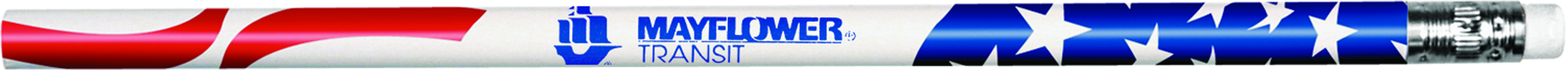 Patriotic Foil Pencil