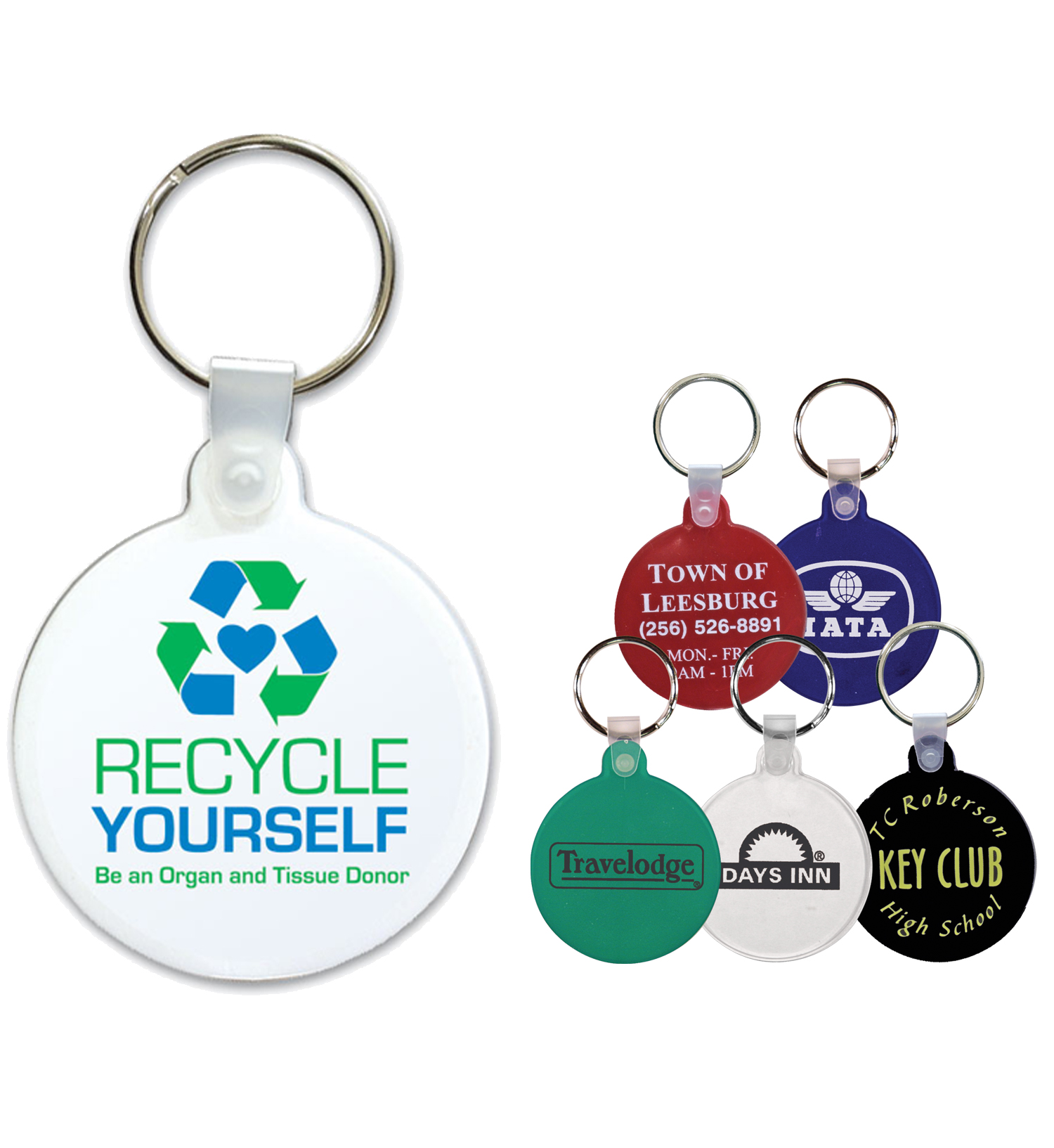 Circle Key Fob