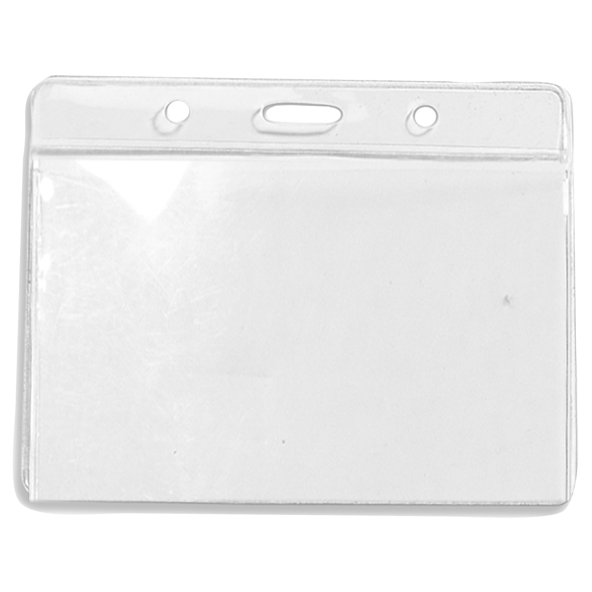 Clear Badge Holder Fits 3-3/8” x 2-1/2” Insert