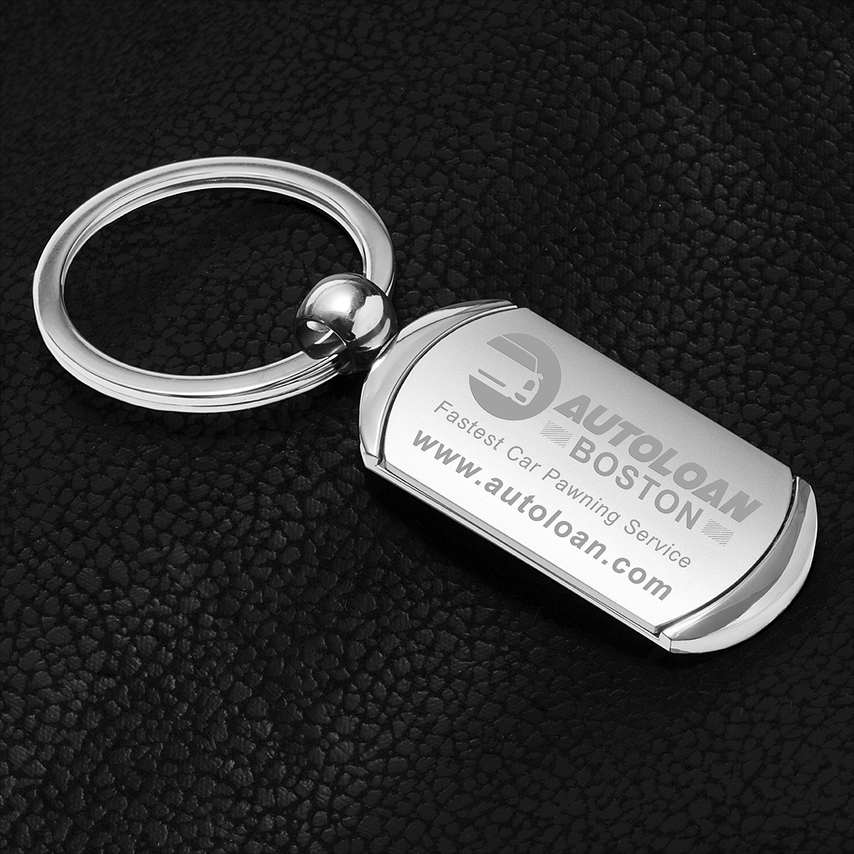 Laser Engraved Metal Keyholder