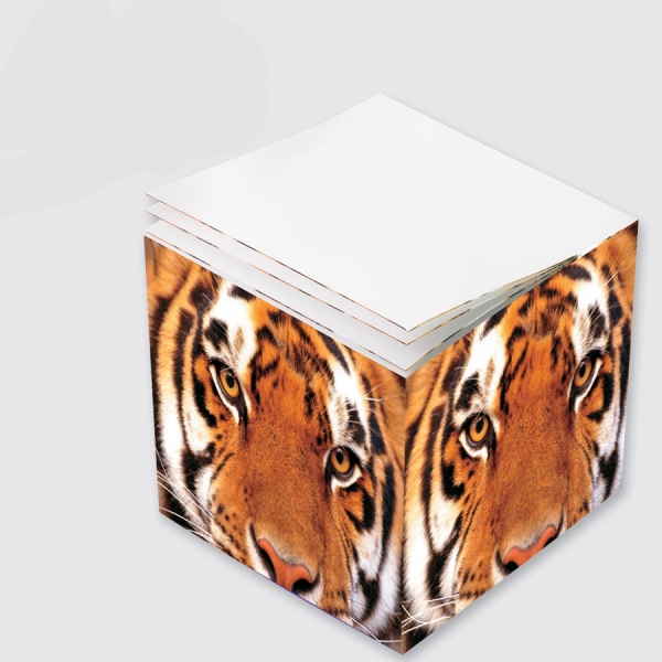 Custom Printed Notes Cube - White Blank Sheet