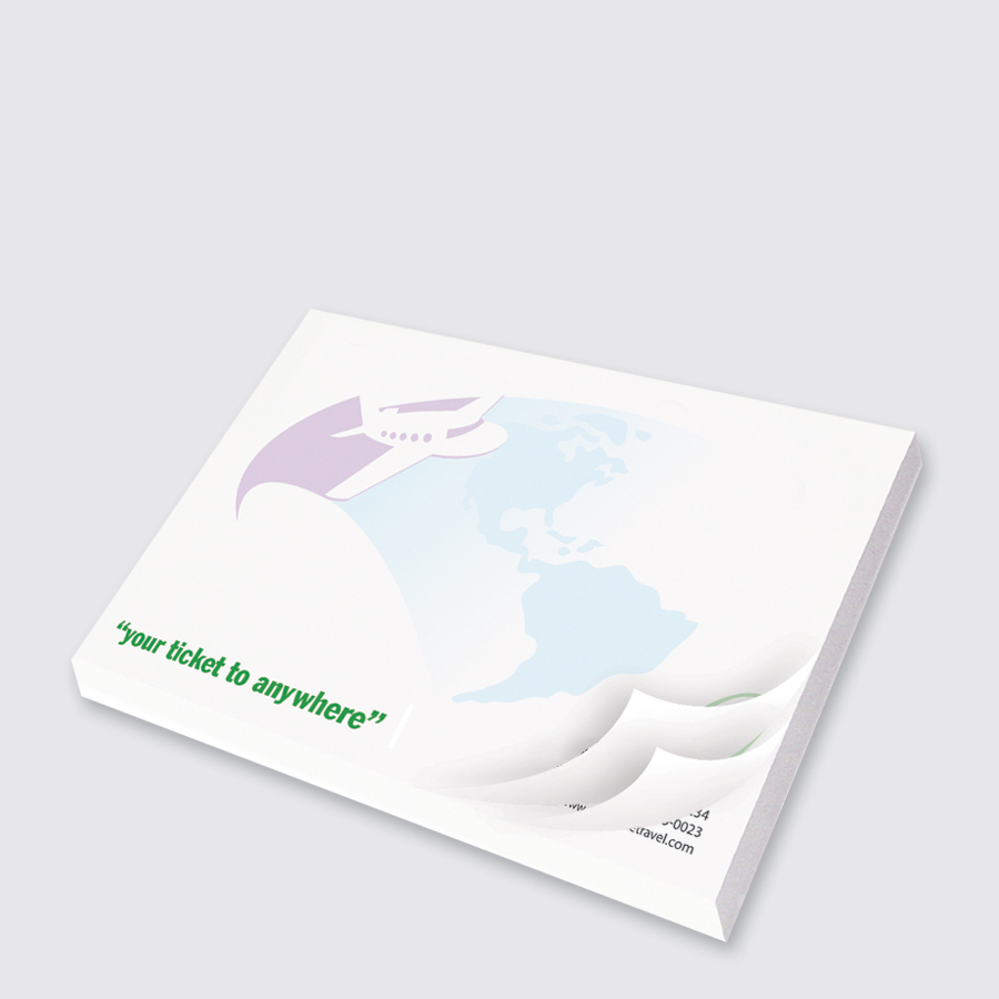 Custom Printed Notes Full Color Program