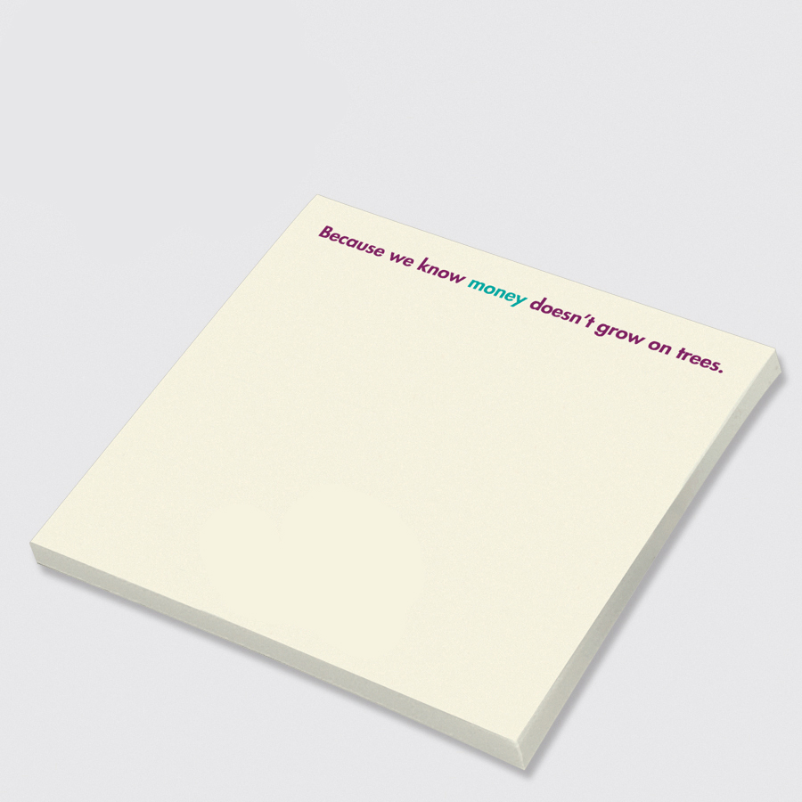 Post-it Custom Printed Notes