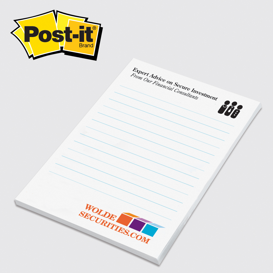 Post-it® Custom Printed Notes