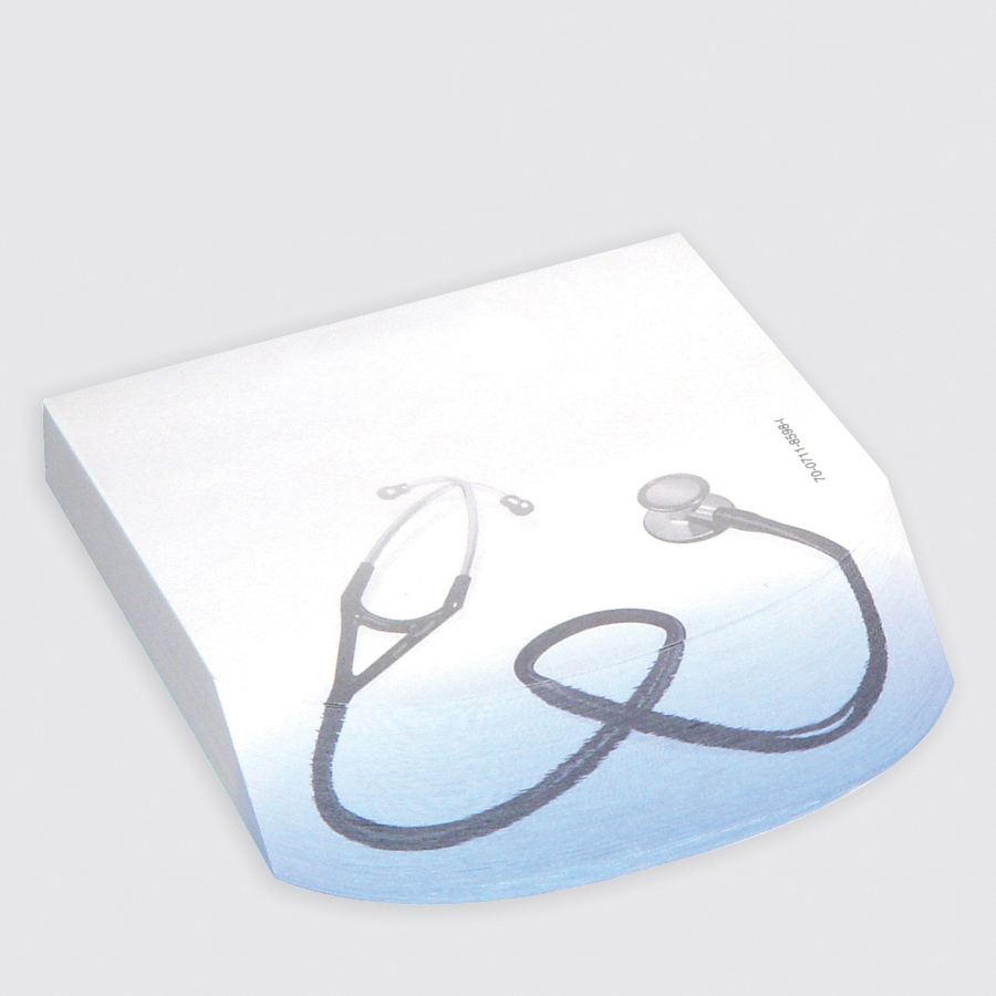 Post-it® Custom Printed Angle Note Pads — Rounded