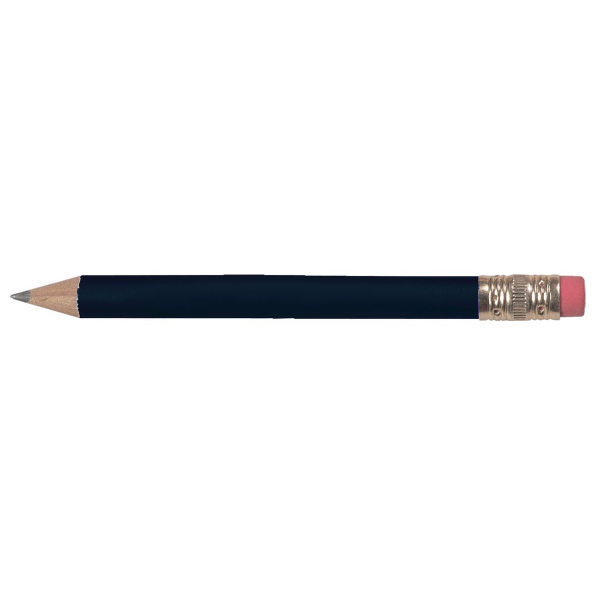Round Golf Pencil w/Eraser