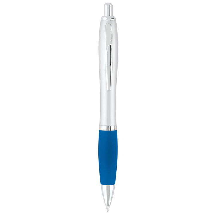 Curvaceous Silver Matte Gel Pen