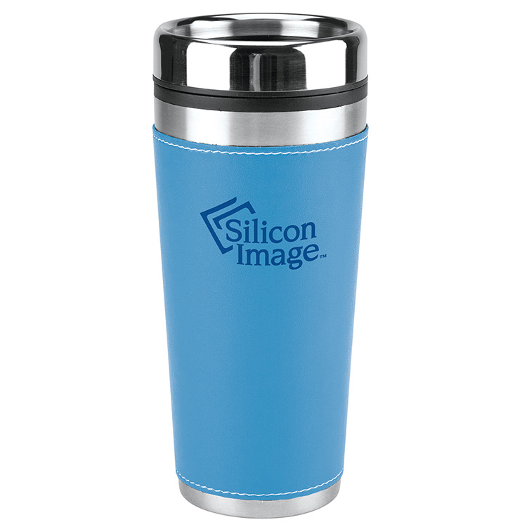 Leatherette Tumbler - 16 Oz.