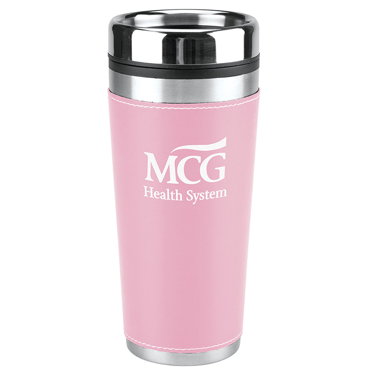 Leatherette Tumbler - 16 Oz.