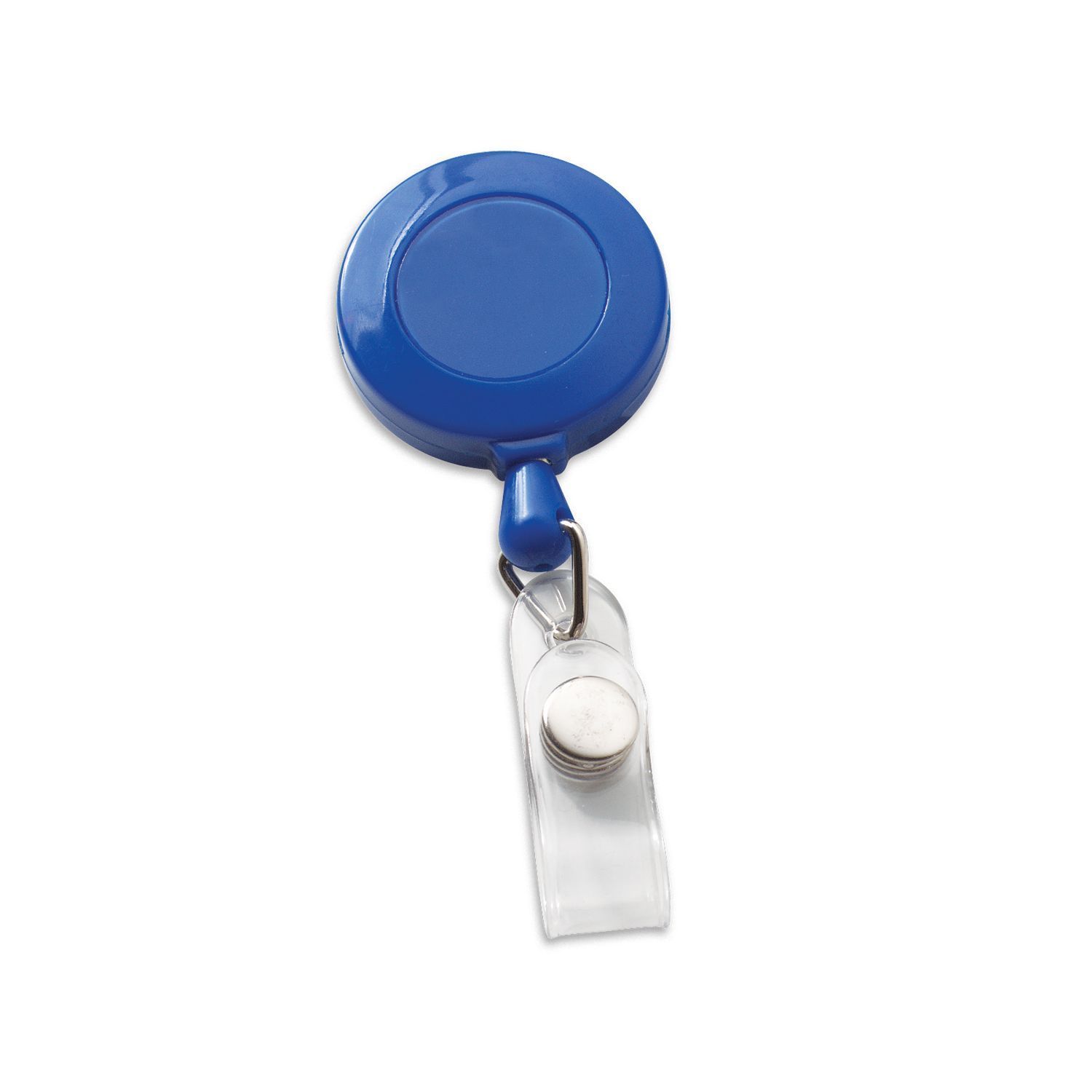 Economy Round Retractable Badge Holder