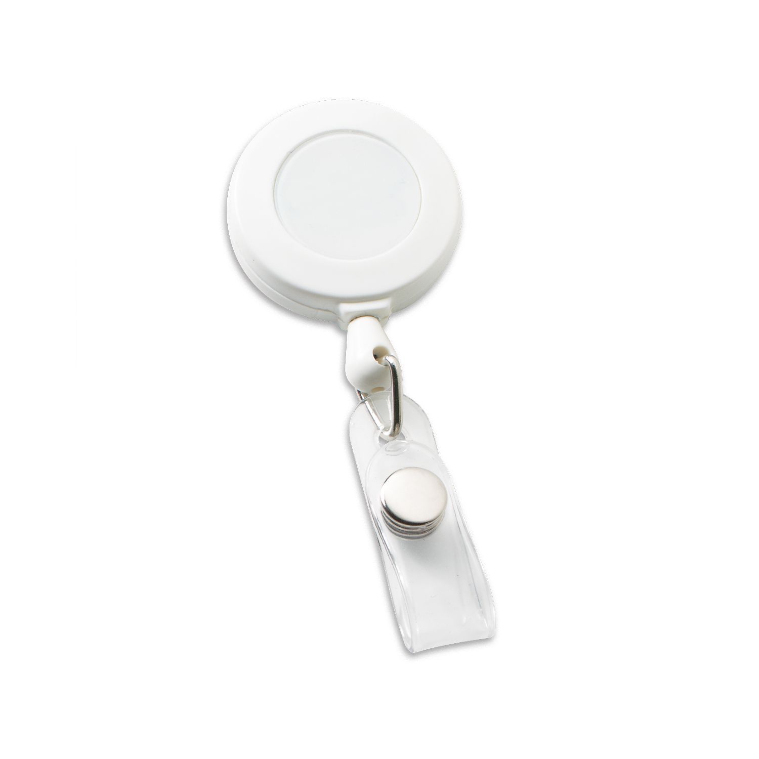Economy Round Retractable Badge Holder