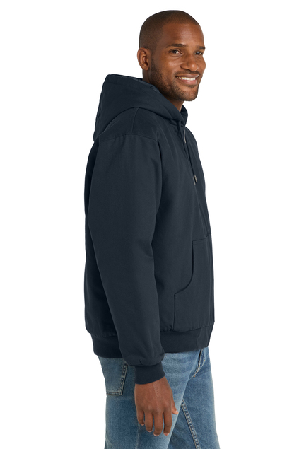 CornerStone® - Duck Cloth Hooded Work Jacket