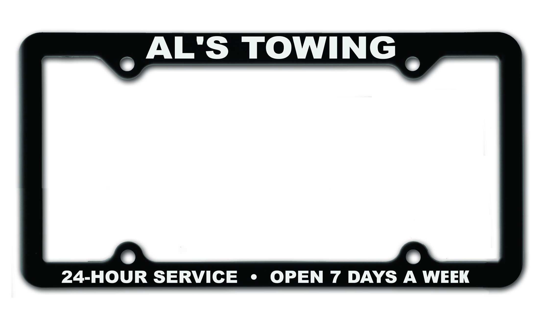 Thin Panel License Plate Frames