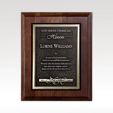 Tradition Plaque