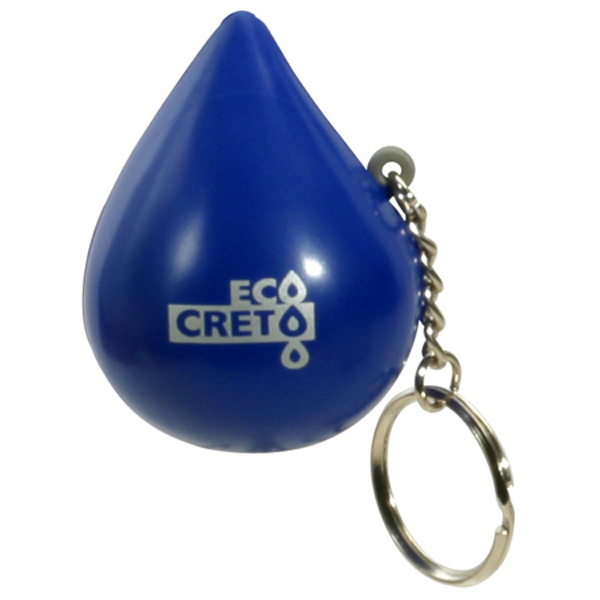 Droplet Stress Reliever Key Chain