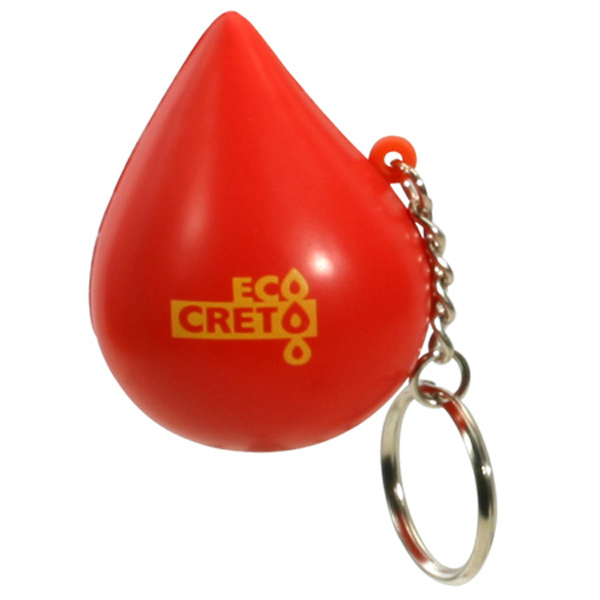 Droplet Stress Reliever Key Chain