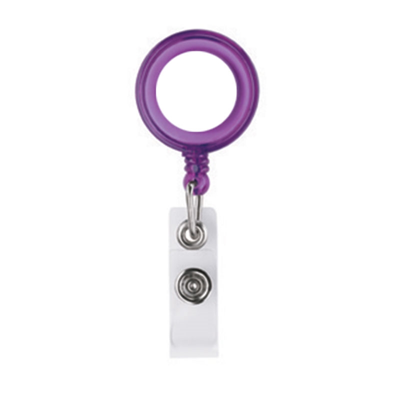 Delfino Badge Holder with Crocodile Clip