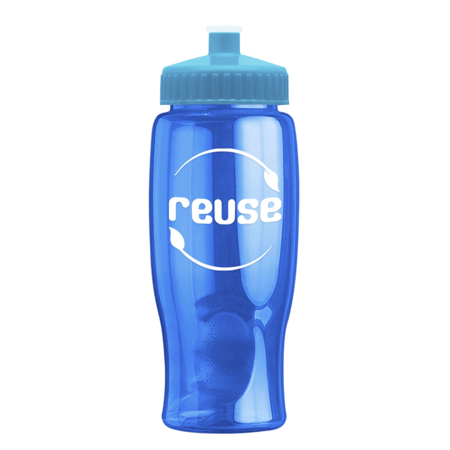 Poly-Pure - 27 oz. Transparent Bottle