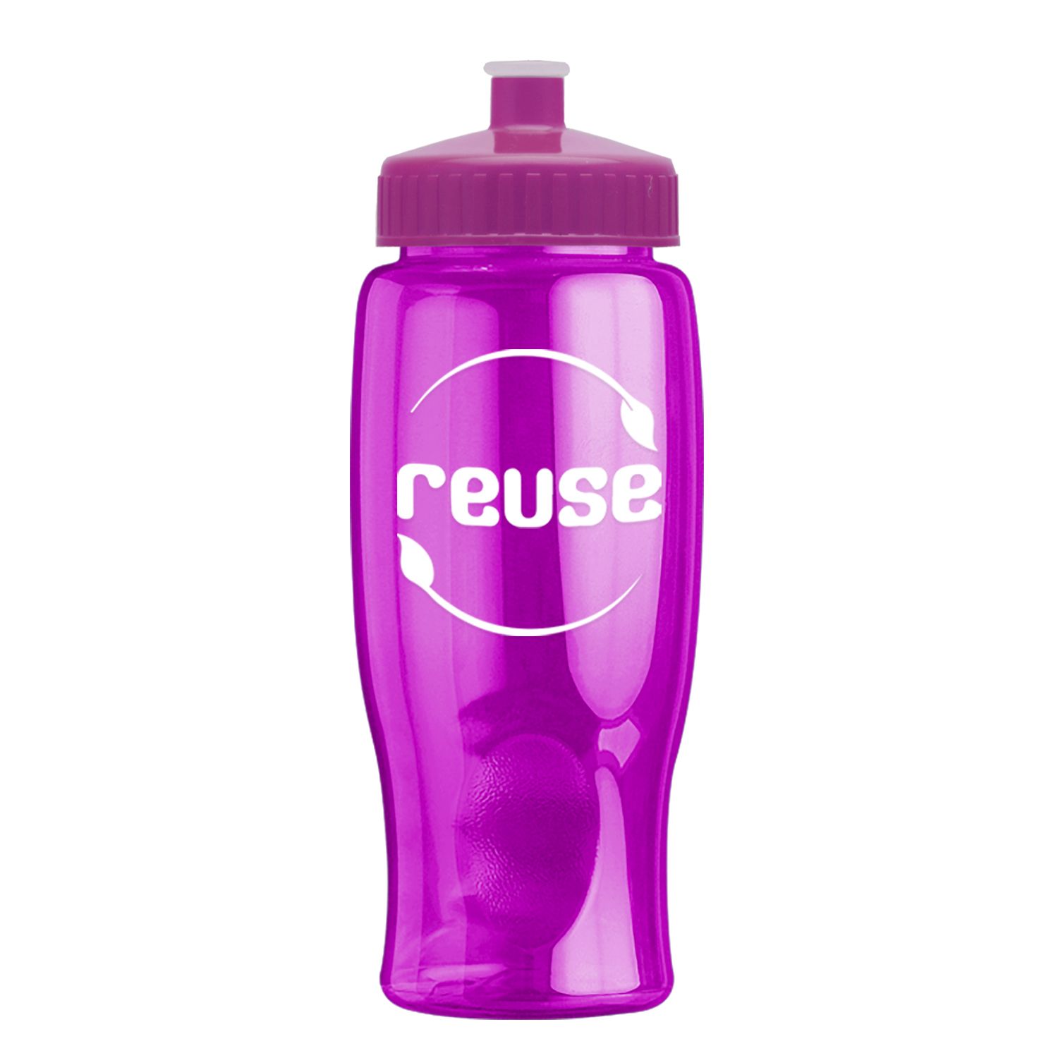 Poly-Pure - 27 oz. Transparent Bottle
