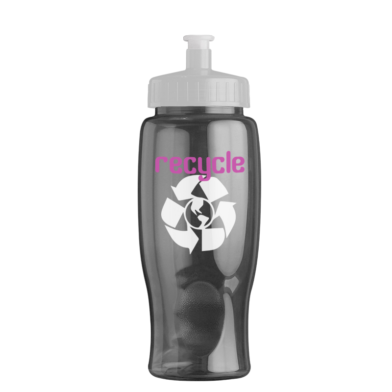 Poly-Pure - 27 oz. Transparent Bottle