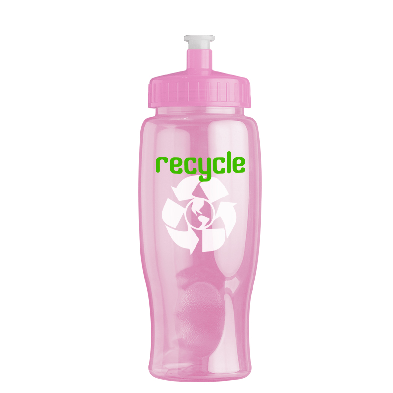 Poly-Pure - 27 oz. Transparent Bottle