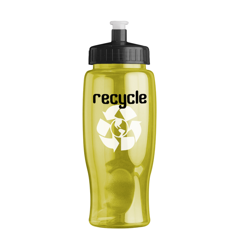 Poly-Pure - 27 oz. Transparent Bottle
