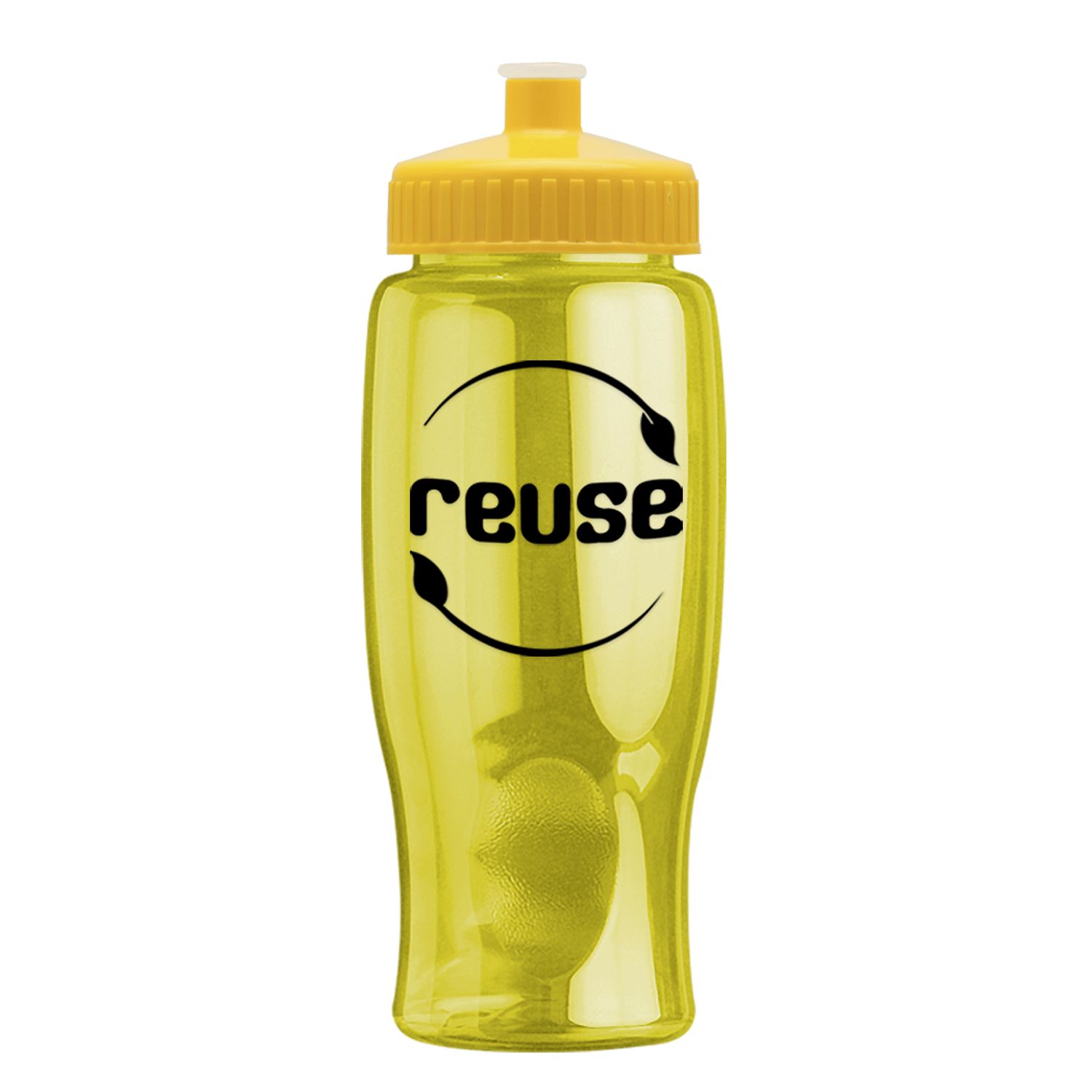 Poly-Pure - 27 oz. Transparent Bottle