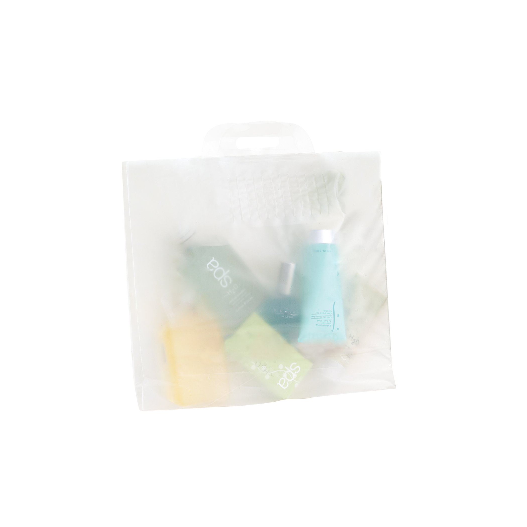 Frosted Soft Bridge Handle Bag