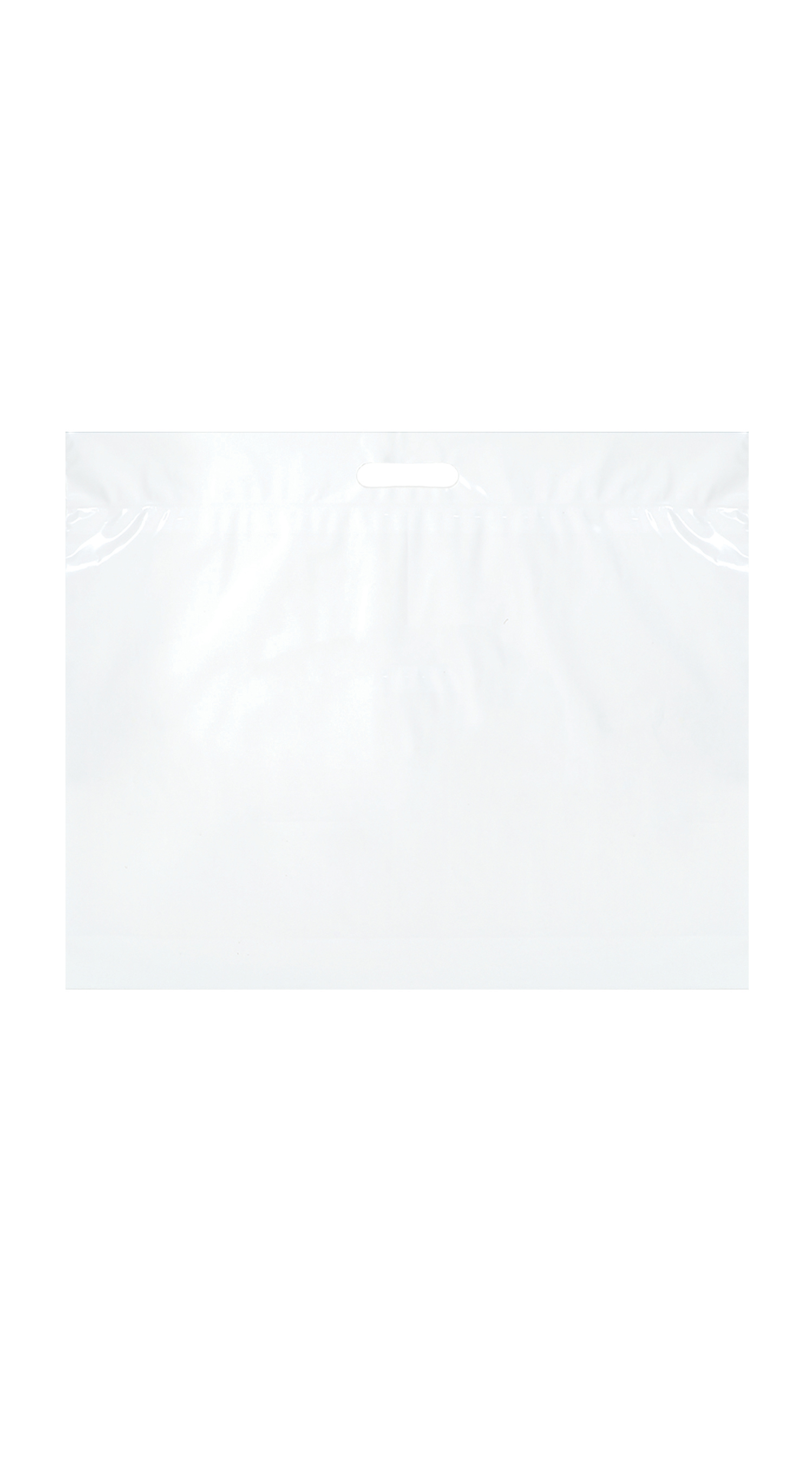 Fold-Over Reinforced Die Cut Bag