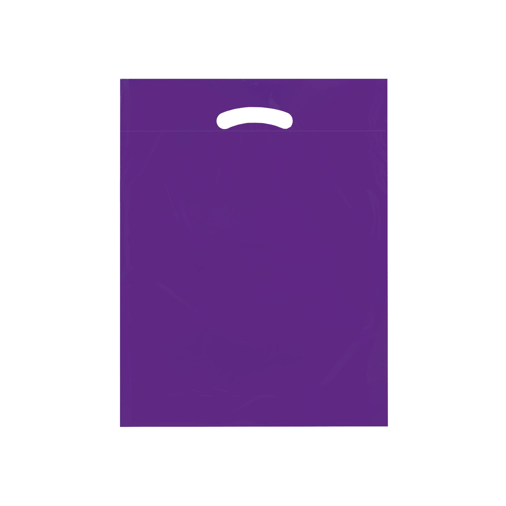 Fold-Over Reinforced Die Cut Bag