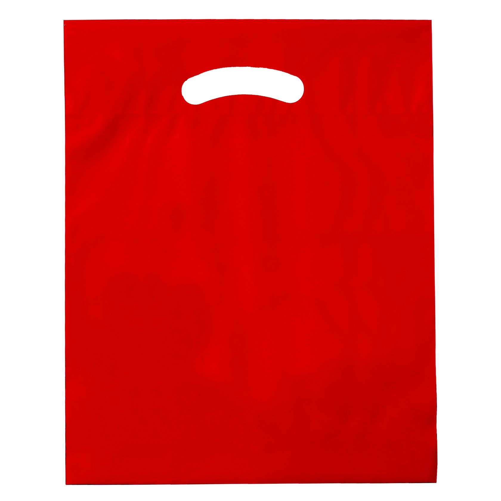 Fold-Over Reinforced Die Cut Bag