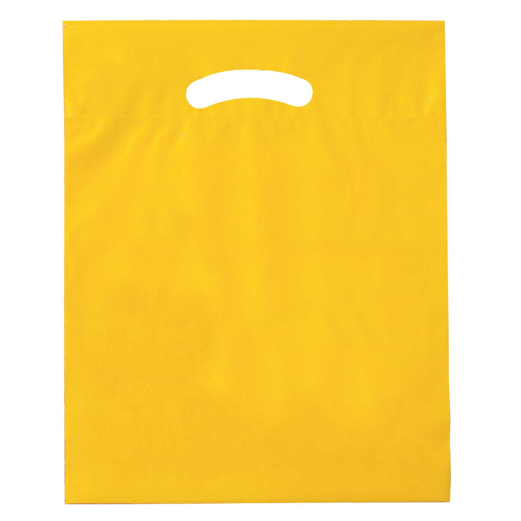 Fold-Over Reinforced Die Cut Bag