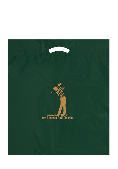 Fold-Over Reinforced Die Cut Bag