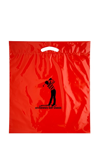 Fold-Over Reinforced Die Cut Bag