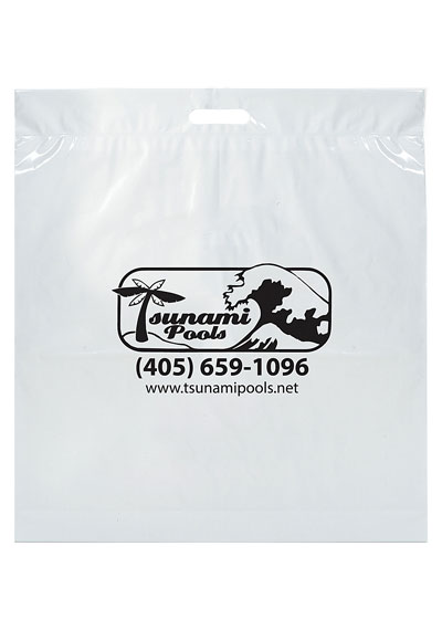Fold-Over Reinforced Die Cut Bag