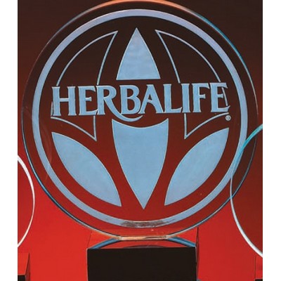 Crystal Halo Award Jade (8