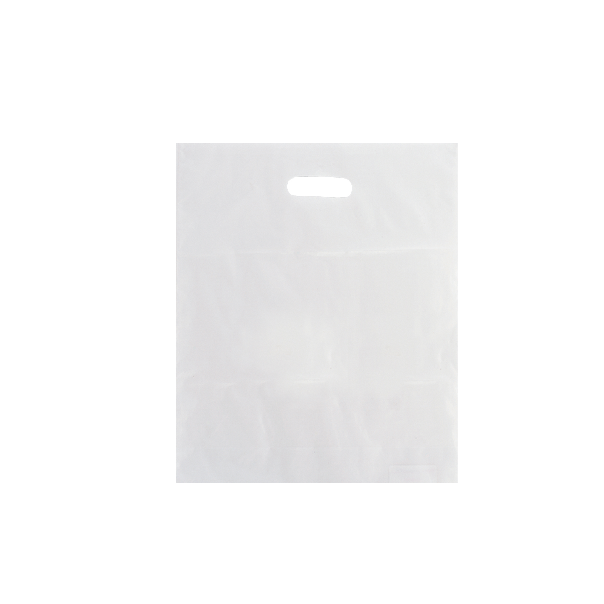 Frosted Die Cut Bag