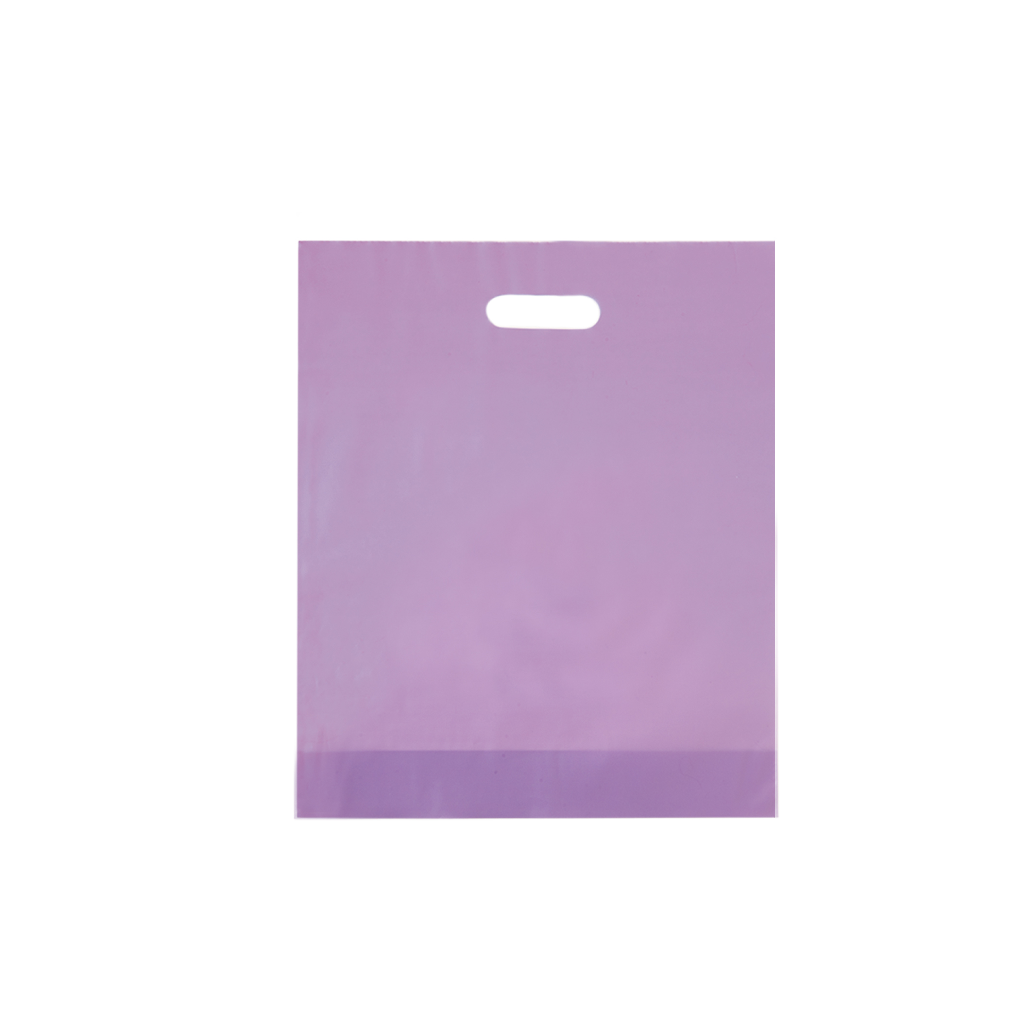 Frosted Die Cut Bag