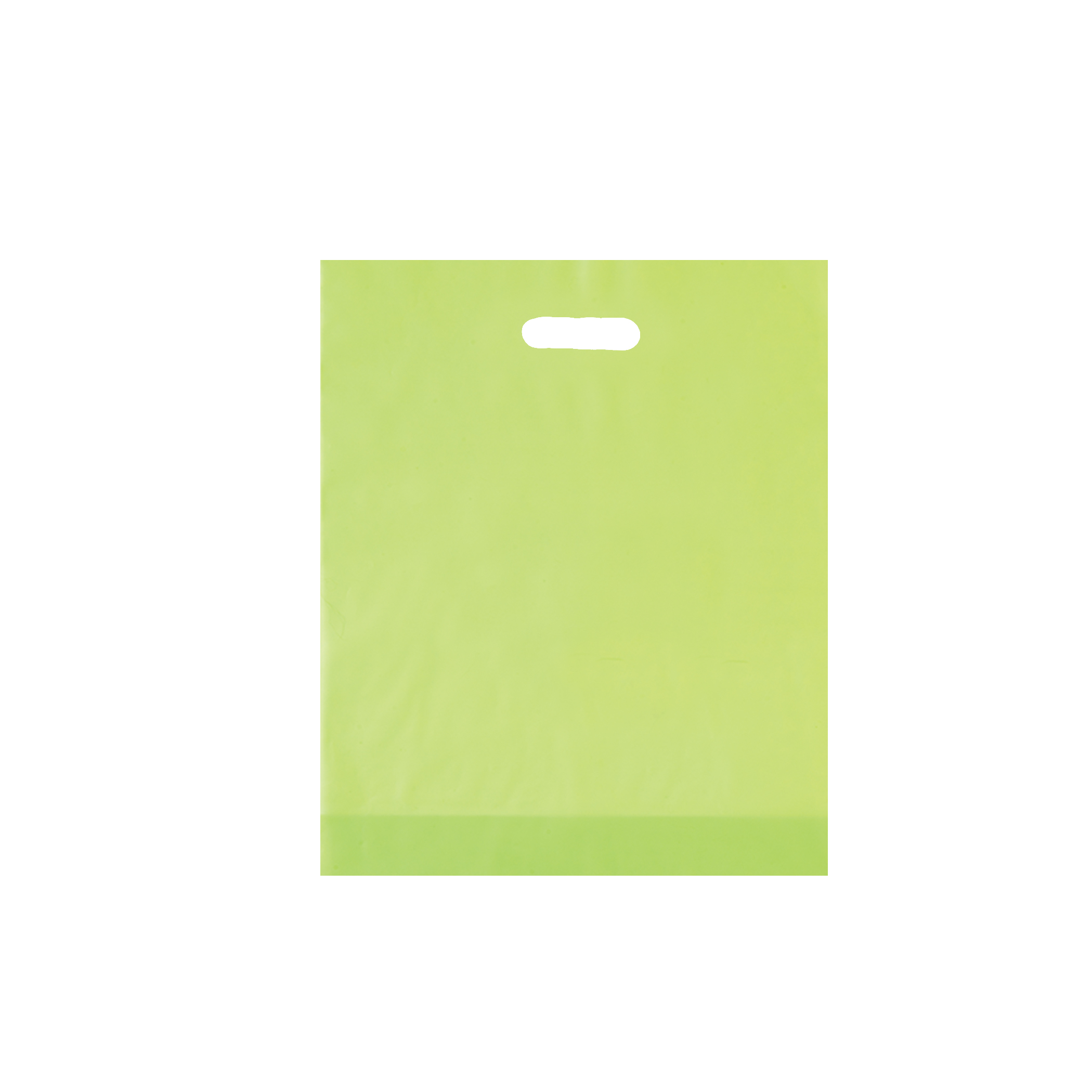 Frosted Die Cut Bag