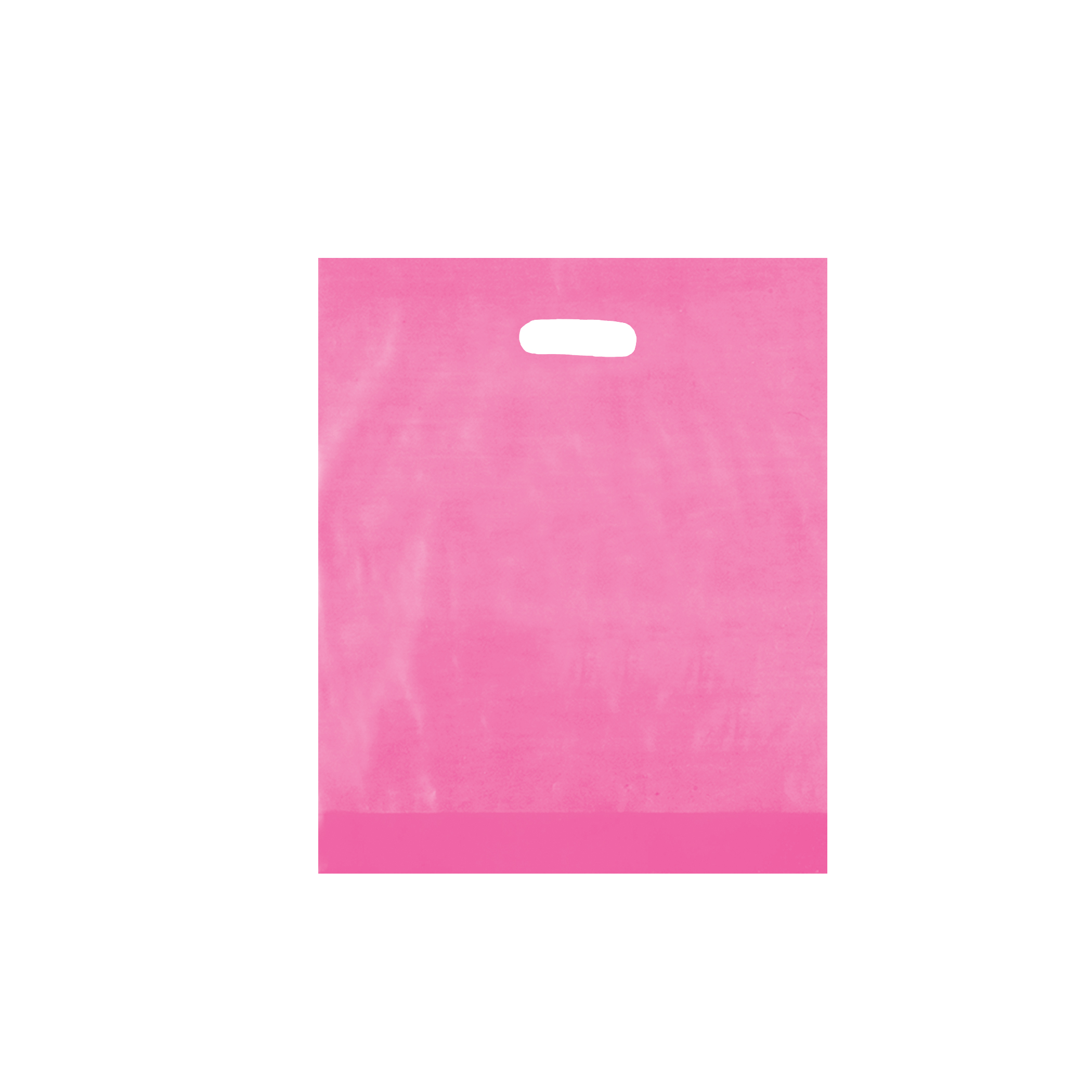 Frosted Die Cut Bag