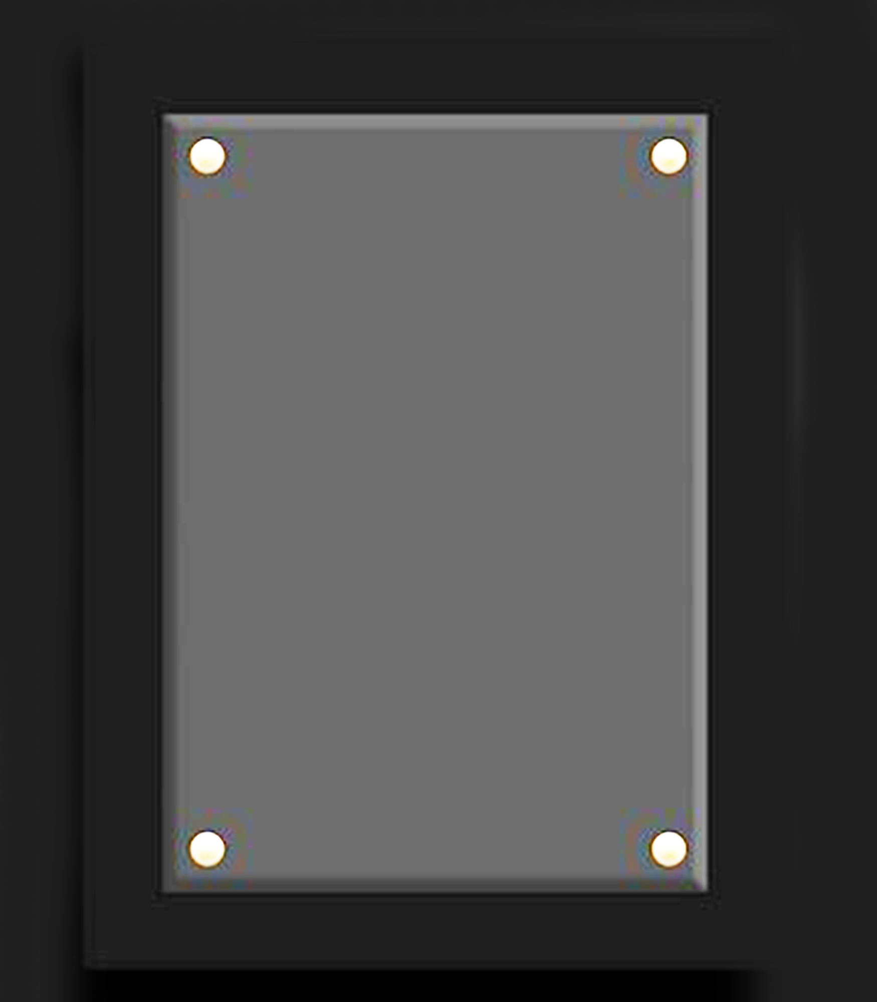 Crystal and Ebony Finished Plaque (7