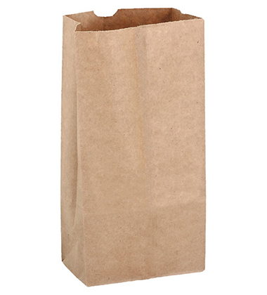 Natural Kraft 2# Popcorn SOS Bag