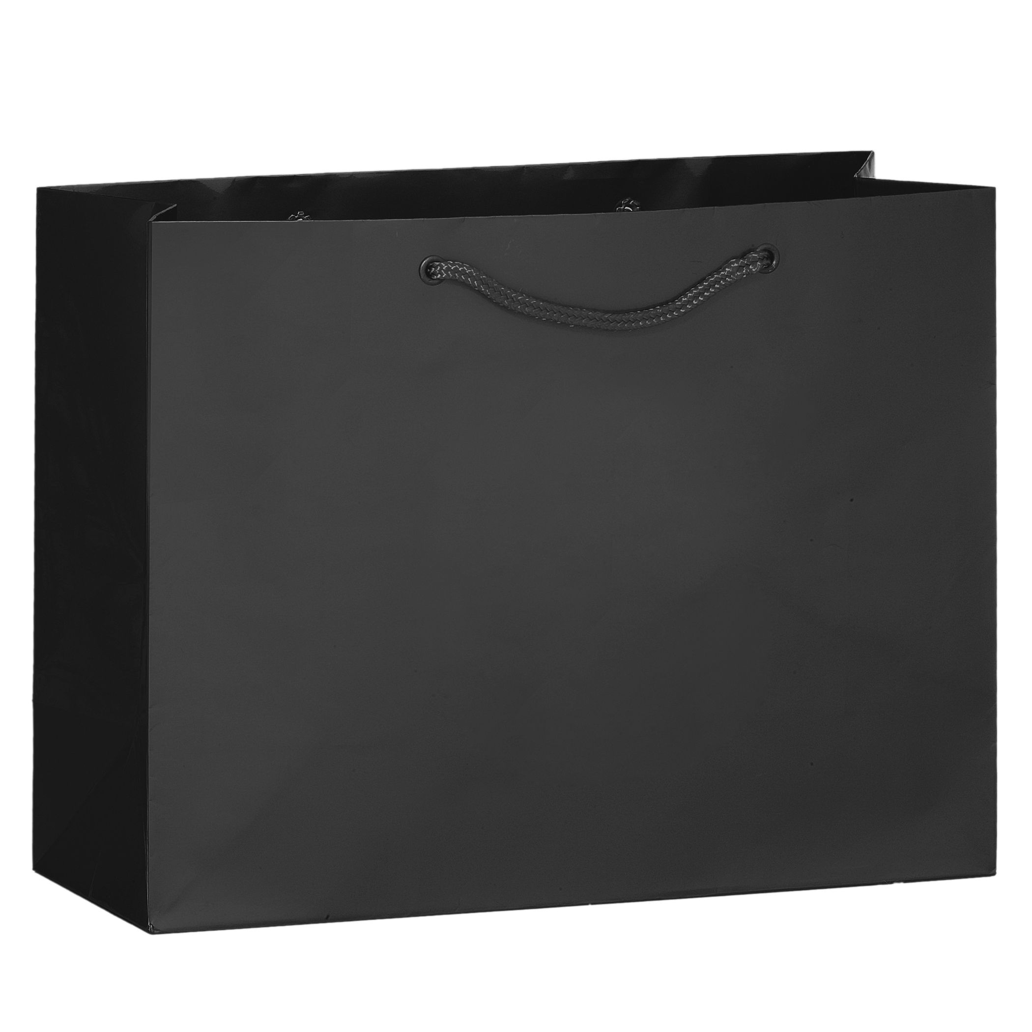 Gloss Laminated Euro Tote Bag |13x5x10|