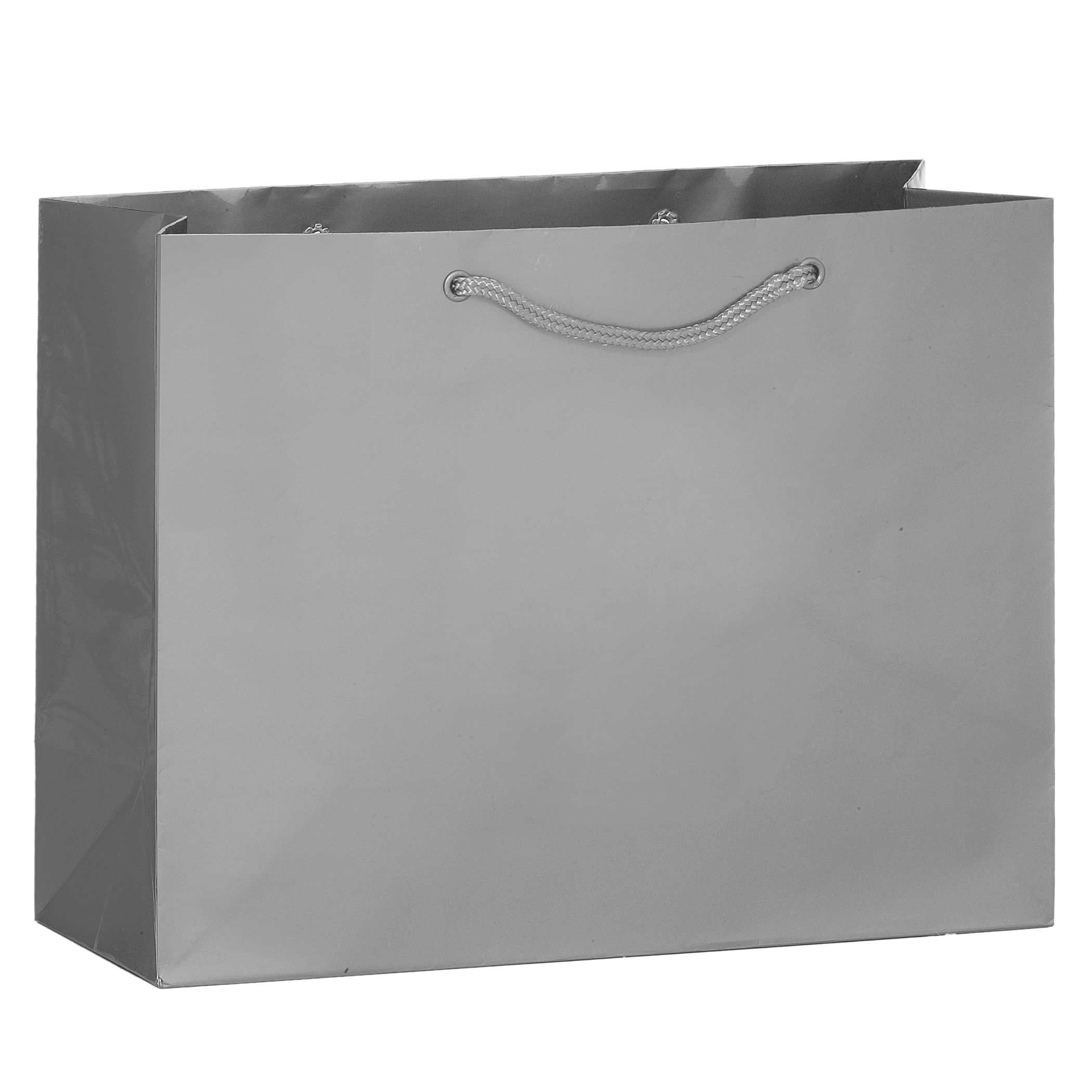 Gloss Laminated Euro Tote Bag |13x5x10|