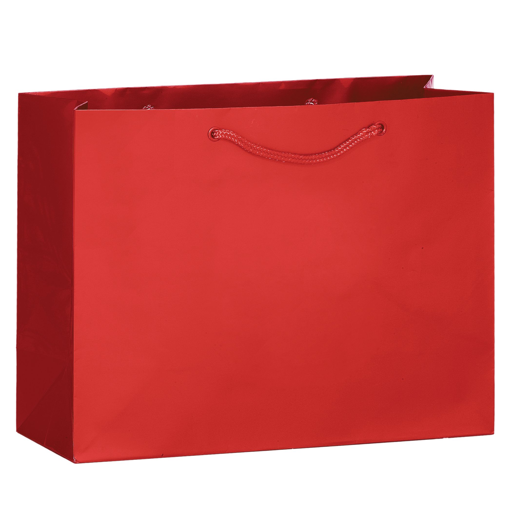 Gloss Laminated Euro Tote Bag |13x5x10|