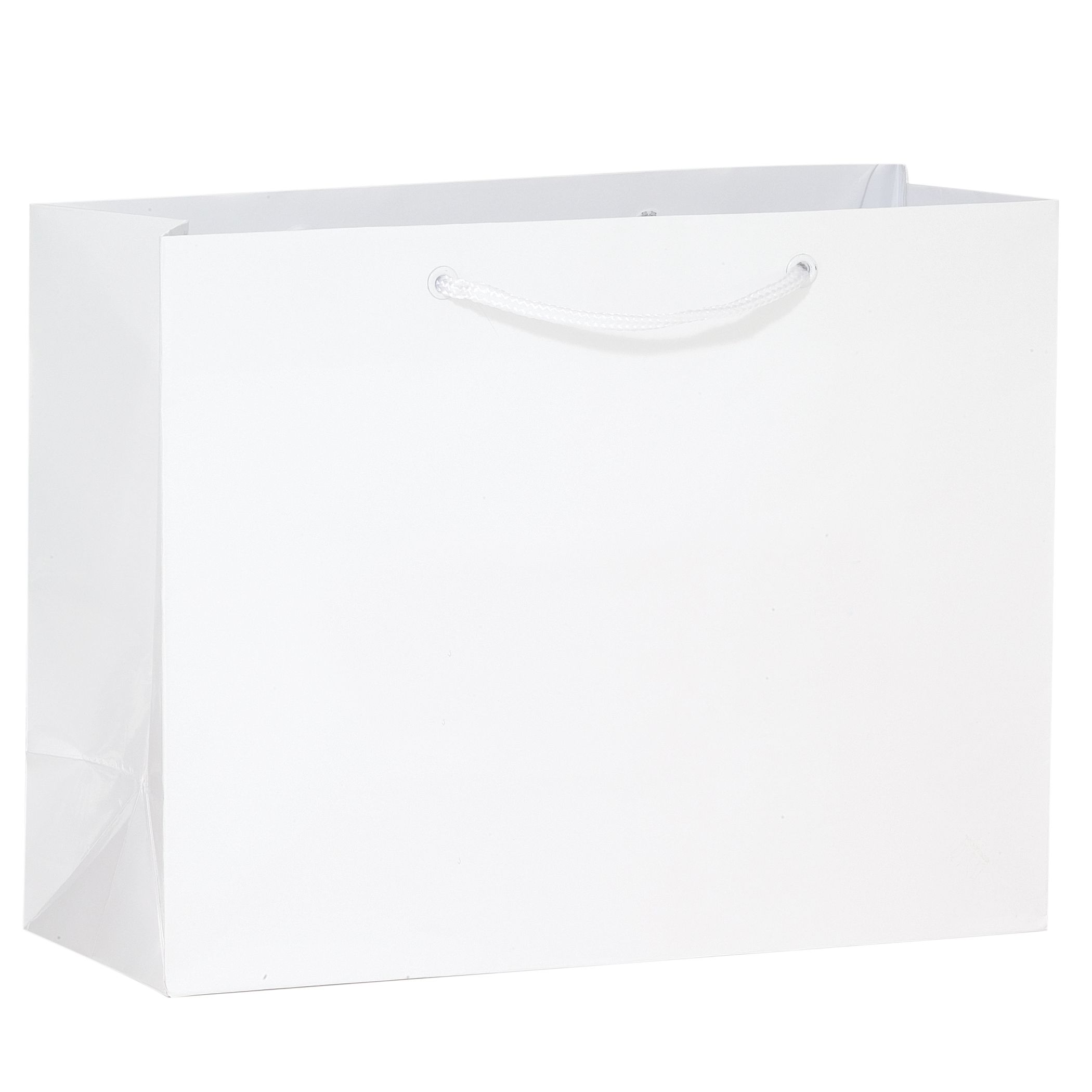 Gloss Laminated Euro Tote Bag |13x5x10|