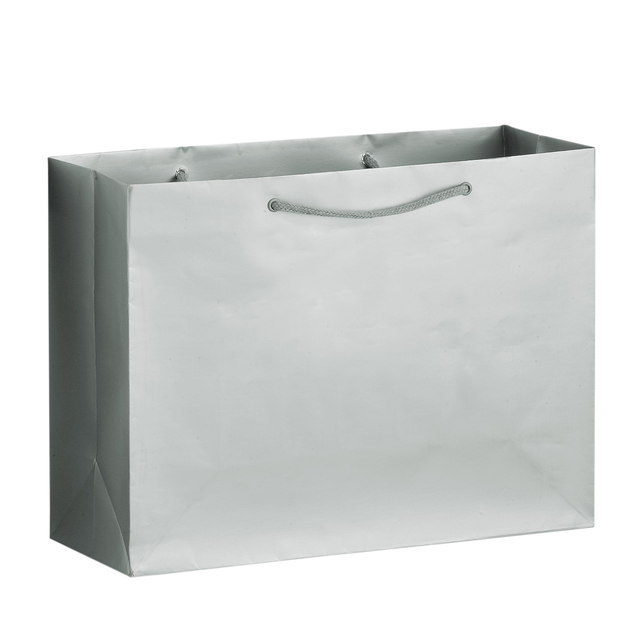 Gloss Laminated Euro Tote Bag |16x6x12|