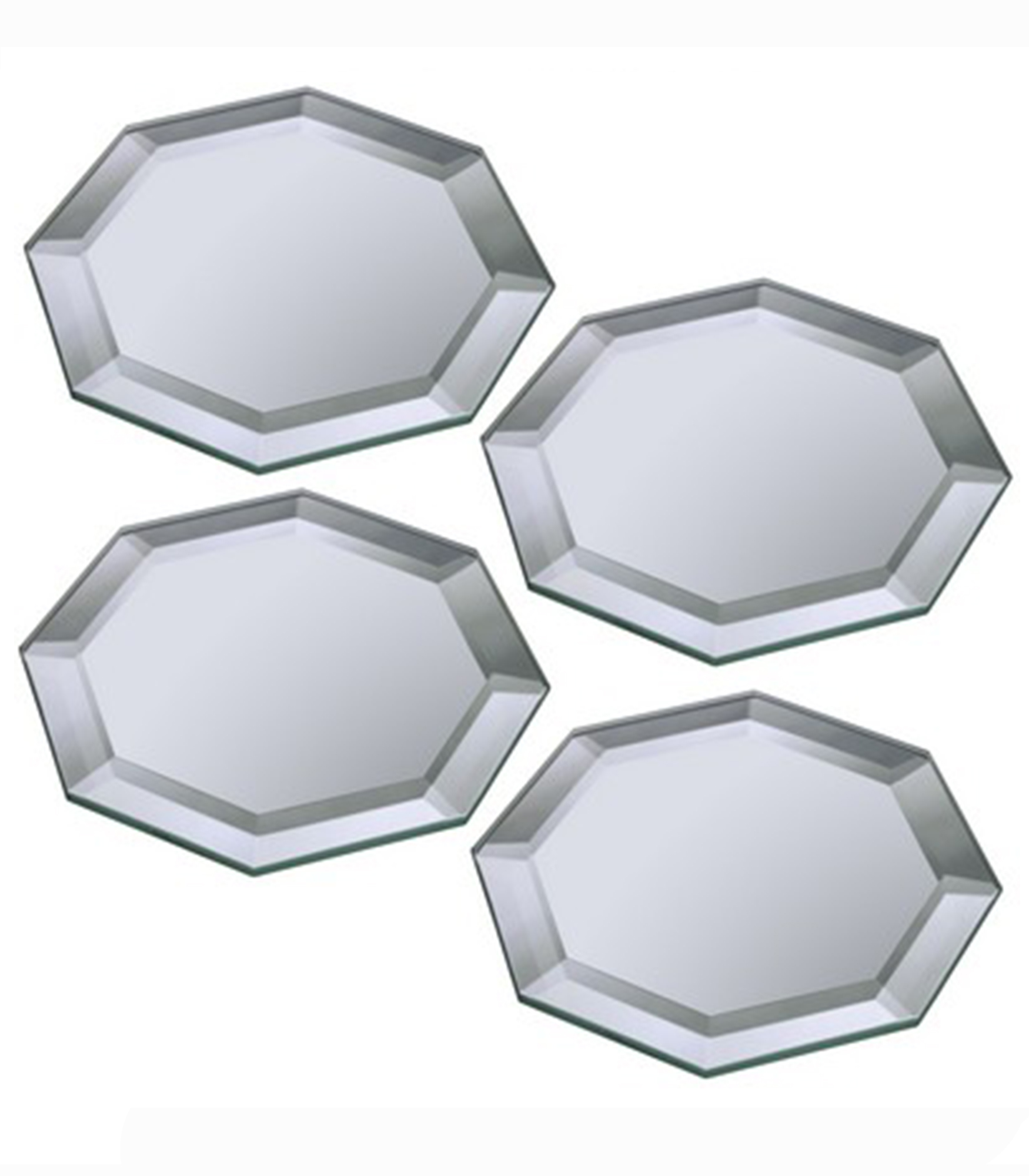 Set of Four Mirror Coasters