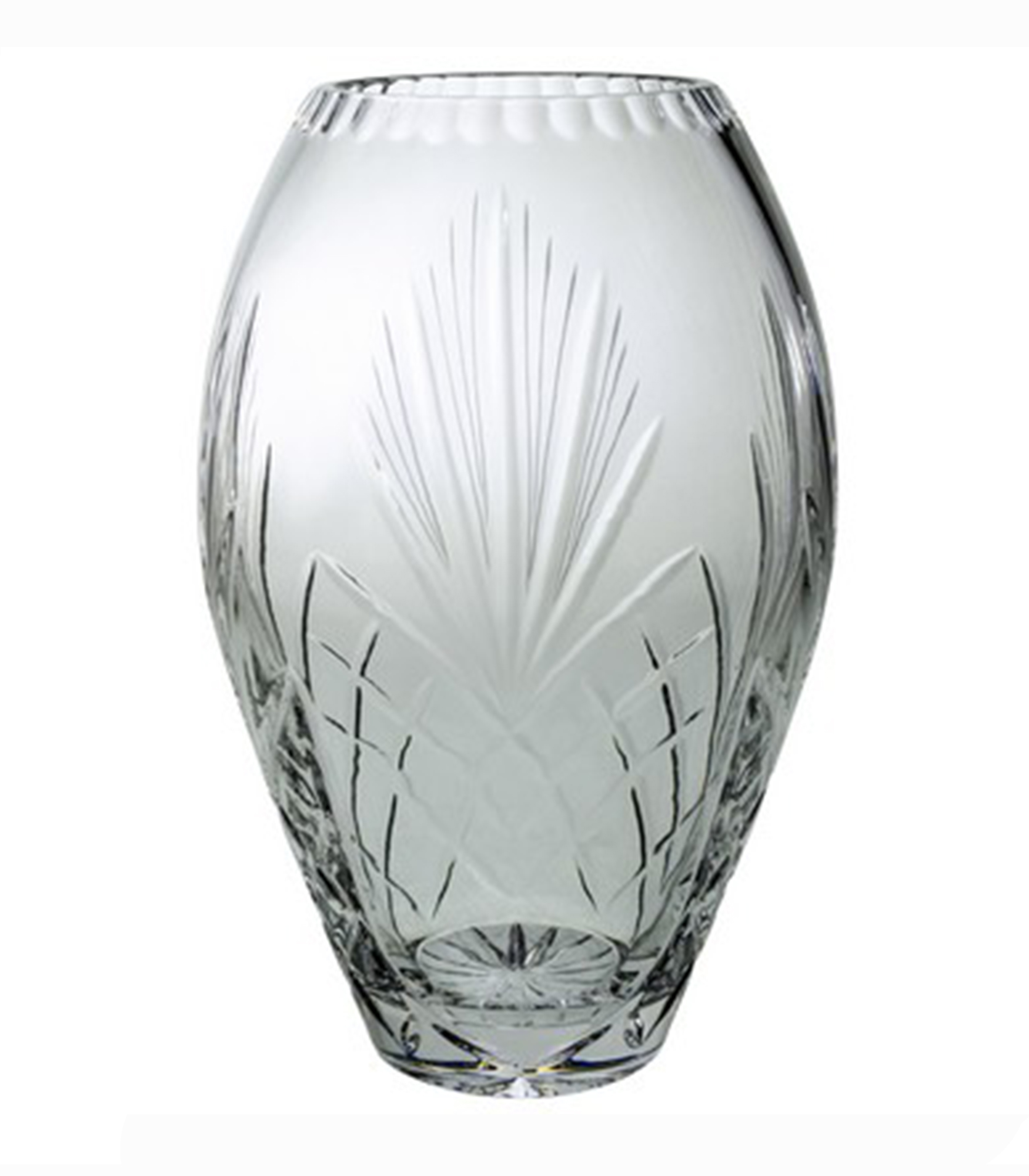 Large Westgate Crystal Vase Without Base